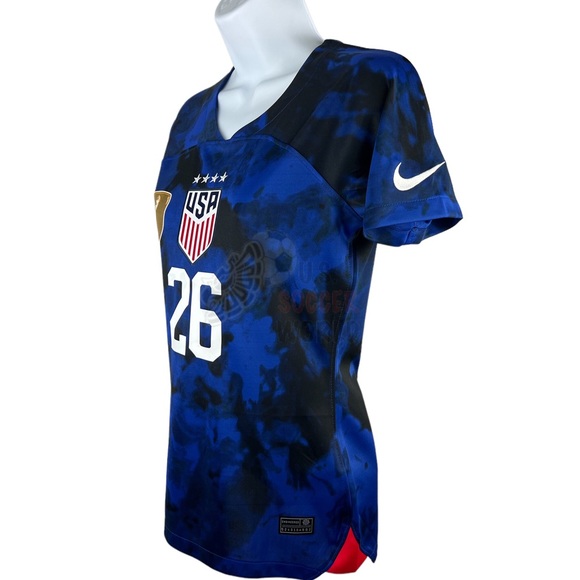 ⚽️ New 2022/23 USA USWNT Women's AWAY Soccer Jersey Pickett #26 🇺🇸 - Picture 10 of 10